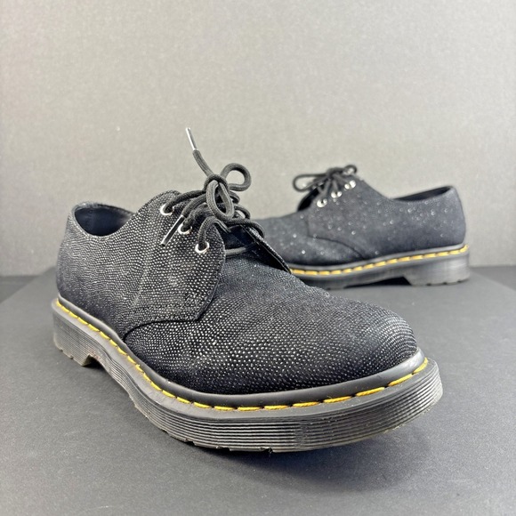 Dr. Martens Shoes - Dr Martens 1461 Glitter US Women's 10 Black Sparkle Oxford Shoes Streetwear
